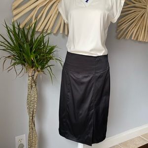 XXI- Black pencil skirt - Size L (juniors)